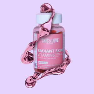 Radiant Skin Gummies con Q10 y Colágeno Chic & Love
